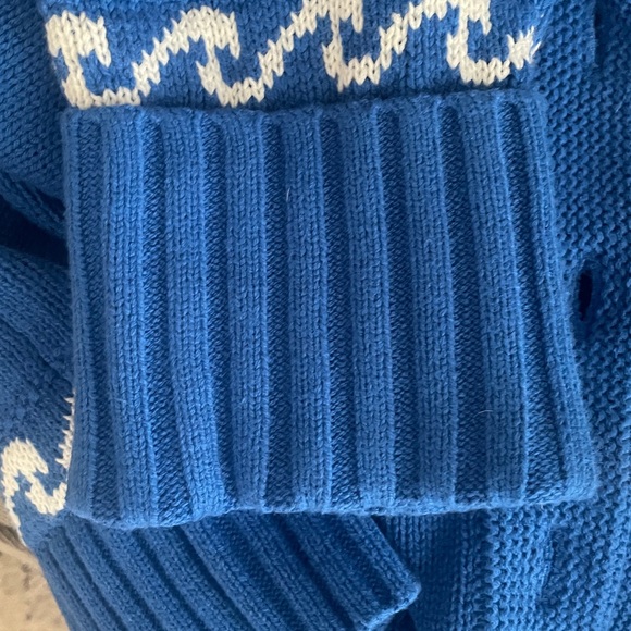 NWT Blue Anchor & Whale Cardigan Sweater - Picture 6 of 6